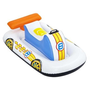 Bestway, pontonik dla dzieci, samochód wyścigowy
