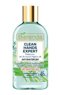 Bielenda, Clean Hands Expert, żel antybakteryjny do mycia, 100 g