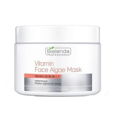 Bielenda Professional, Vitamin Face Algae Mask, witaminowa maska algowa do twarzy, 190g