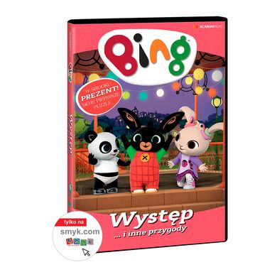 Bing, Część 6: Występ i inne przygody. Wydanie DVD Z puzzlami