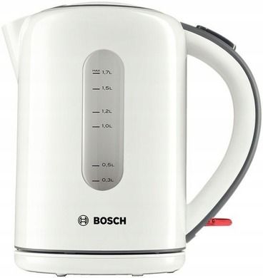 Bosch, czajnik TWK 7601, biały