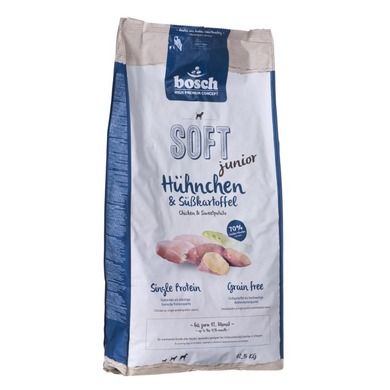 Bosch, Soft Junior, karma sucha dla psa, Kurczak i Bataty, 12,5 kg