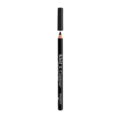 Bourjois, Khol&Contour Eye Pencil Extra-Long Wear, kredka do oczu, 001 Noir-Issime, 1,2g
