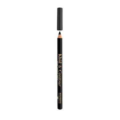 Bourjois, Khol&Contour, Eye Pencil Extra-Long Wear, kredka do oczu, 002 Ultra Black 1,2g