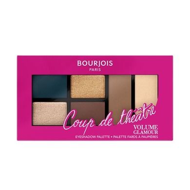 Bourjois, Volume, Glamour Eyeshadow Palette, paleta cieni do powiek002 Cheeky Look, 8.4g