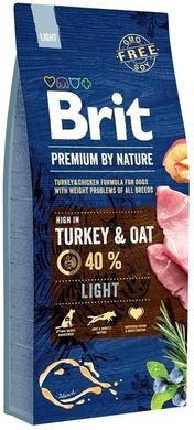 Brit, Premium by Nature, Light, karma sucha dla psa, 15 kg