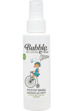 Bubble&Co, PICSTOP, Organiczna emulsja dla dziewczynki, 0m+, 100ml