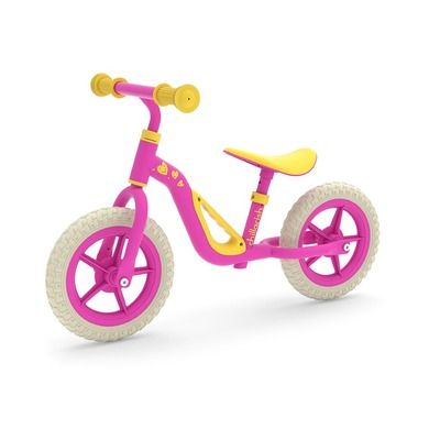 Chillafish, Charlie, rowerek biegowy, różowo-żółty