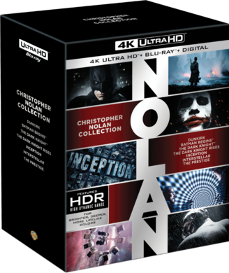 Christopher Nolan - Kolekcja filmów w 4K. Blu-Ray