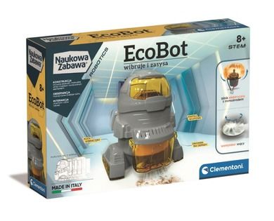 Clementoni, Ecobot, robot sprzątający, zabawka edukacyjna