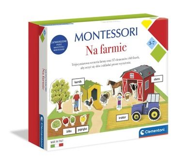 Clementoni, Montessori, Na farmie, gra edukacyjna