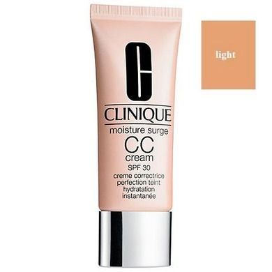 Clinique, Moisture Surge CC Cream SPF 30, Krem CC do twarzy Light, 40 ml