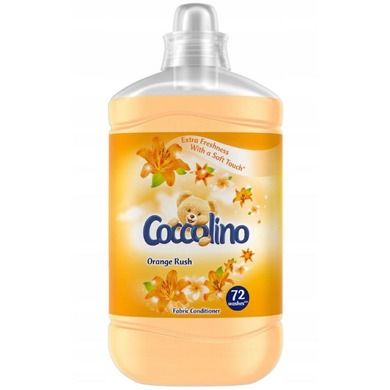 Coccolino płyn do płukania tkanin orange rush 1800ml (72 prania).