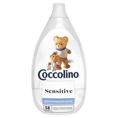Coccolino, Ultimate Care, płyn do płukania tkanin, sensitive pure, 870 ml