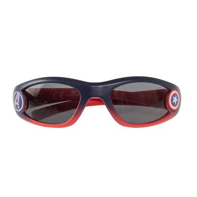 Cool Club, Okulary przeciwsłoneczne chłopięce, granatowo-czerwone, Marvel Super Heroes