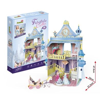 Cubic Fun, Fairytale Castle, domek dla lalek, puzzle 3D