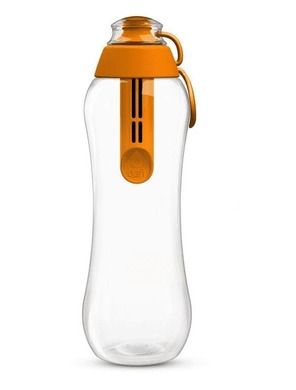 Dafi, butelka filtrująca + 1 filtr, pomarańczowa, 0,5 l