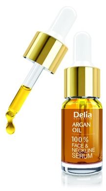 Delia, Argan Care, regenerujące serum do twarzy z olejkiem arganowym, 10 ml