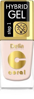 Delia Cosmetics, Coral Hybrid Gel, emalia do paznokci, nr 67, 11 ml