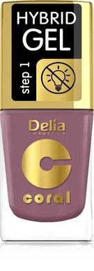 Delia Cosmetics, Coral Hybrid Gel, emalia do paznokci, nr 69, 11 ml