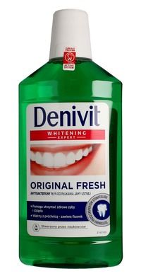 Denivit, płyn do płukania jamy ustnej, Original Fresh, 500 ml