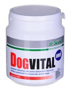 Dermapharm, Dog Vital, preparat odżywczy z HMB, 150 g