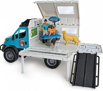 Dickie, Playlife, Van ratowniczy dla zwierząt, pojazd, 28 cm