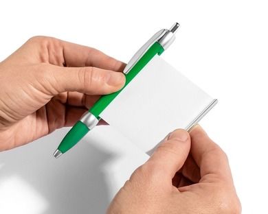 Długopis ściąga, zielony