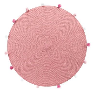 Douceur d'intérieur, Pompomparty, okrągły dywanik z pomponami, śr. 90 cm