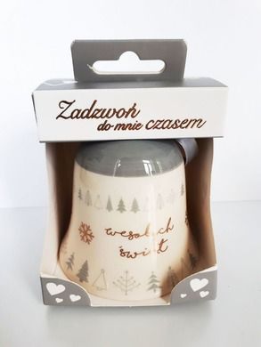 Dzwonek ceramiczny, Wesołych Świąt