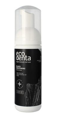 Ecodenta, pianka do mycia zębów z czarnym węglem, 150 ml