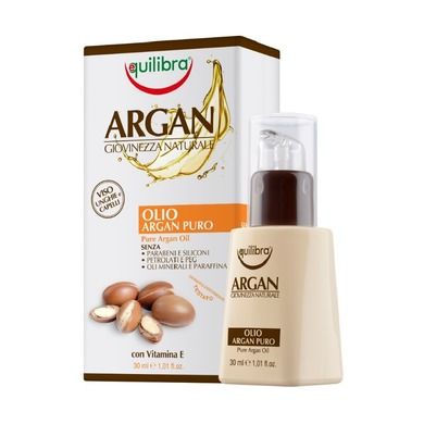 Equilibra, Argan Pure Oil, czysty, olejek arganowy, 30 ml