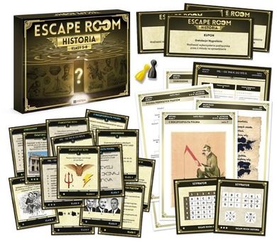 Escape Room, Historia, Klasy 5-8, gra edukacyjna