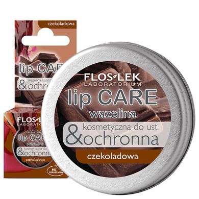 Floslek, Lip Care, wazelina do ust, czekolada, 15 g