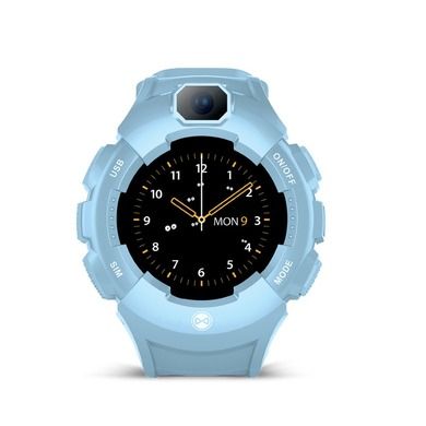 Forever, zegarek GPS WiFi kids Care Me KW-400, błękitny
