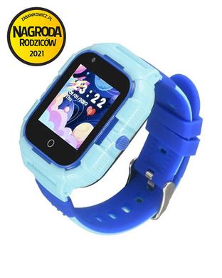 Garett Kids, Protect 4G, smartwatch, niebieski