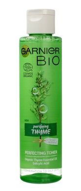 Garnier Bio, tonik do twarzy oczyszczający, Purifying Thume, 150 ml