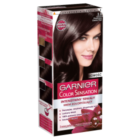 Garnier, Color Sensation, farba do włosów, 3.0 prestiżowy ciemny brąz