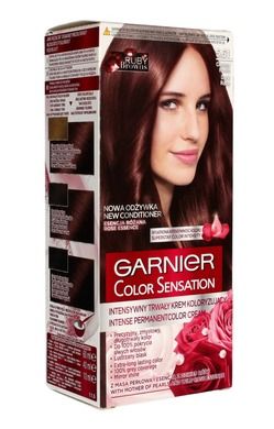 Garnier, Color Sensation, krem koloryzujący, 5.51 Ciemny Rubin