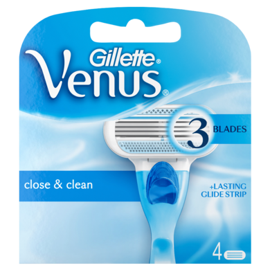 Gillette, Venus, wymienne ostrza do maszynki do golenia, 4 szt.