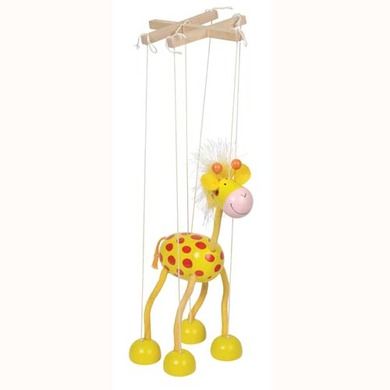 Goki, Żyrafa, drewniana marionetka
