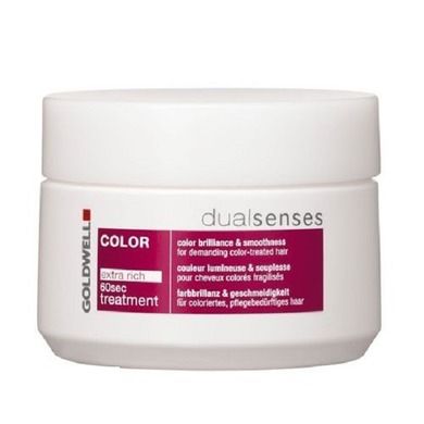 Goldwell, Dualsenses Color 60s Treatment, nabłyszczająca maska do włosów farbowanych, 200 ml