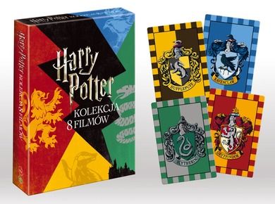 Harry Potter. Pełna kolekcja 8 filmów. Edycja specjalna z kartami. 8 DVD