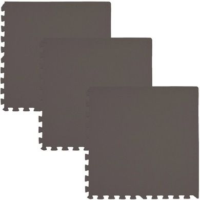 Humbi, mata piankowa, puzzle, brązowe, 3 szt. 62-62-1 cm