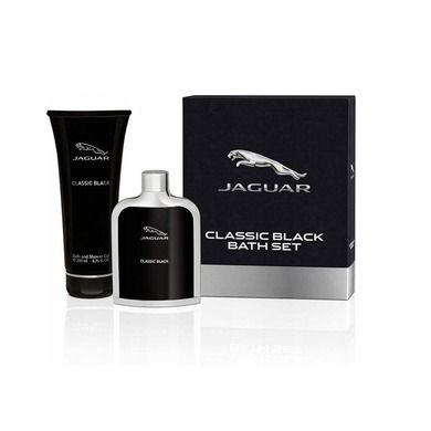 Jaguar, Classic Black, zestaw, woda toaletowa, spray, 100 ml + żel pod prysznic, 200 ml