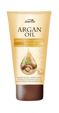 Joanna, Argan Oil, maseczka do włosów z olejkiem arganowym, 150 g