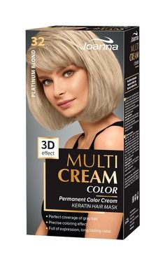 Joanna, Multi Cream Color, farba do włosów, platynowy blond nr 32
