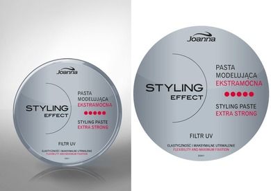 Joanna, Styling Effect, pasta modelująca do włosów, 80 g