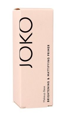 Joko, baza pod makijaż rozjaśniająco-matująca Brightening & Matt ifying, 20 ml