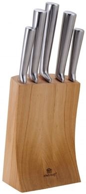 Kinghoff, zestaw noży kuchennych w bloku, KH-1153